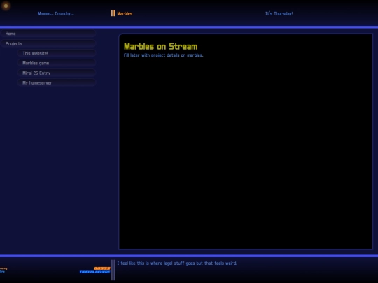 projects/marbles screenshot