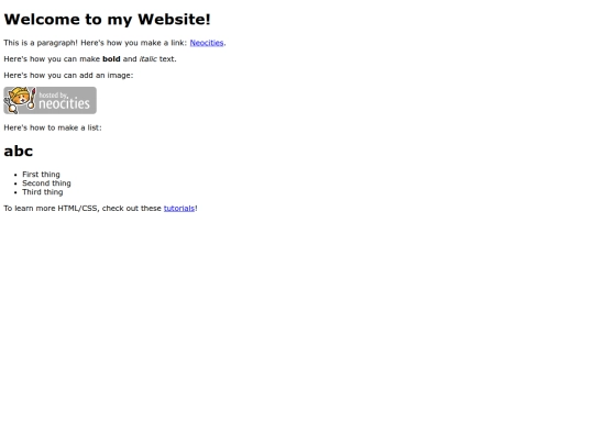 index screenshot