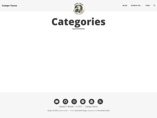 categories screenshot