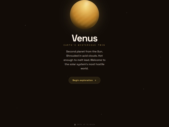 venus screenshot
