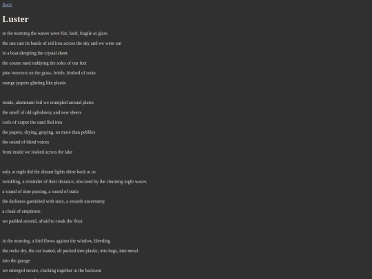 luster screenshot