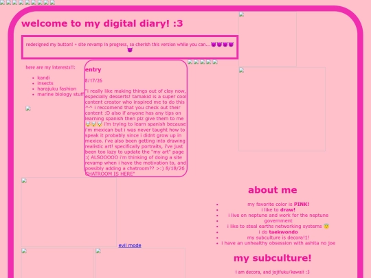 neocities/oldsite screenshot