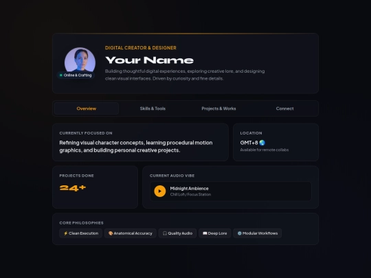 Profile screenshot