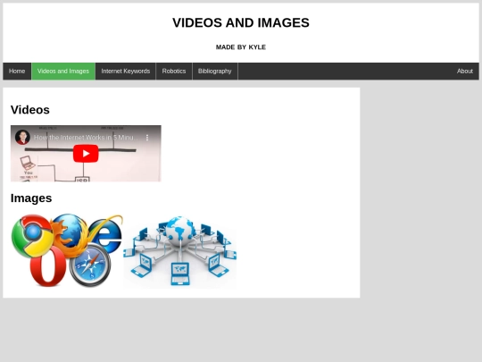 Videos screenshot