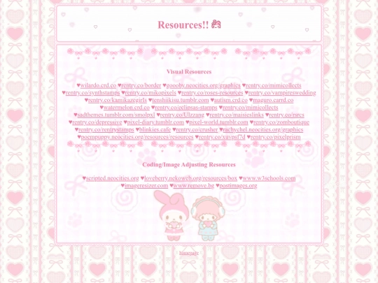 resources screenshot