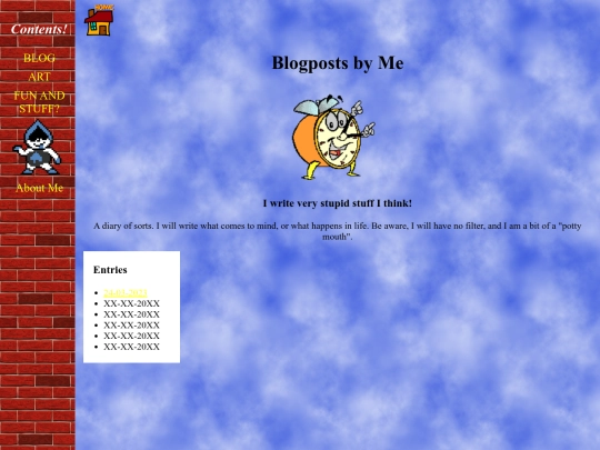 blogs screenshot