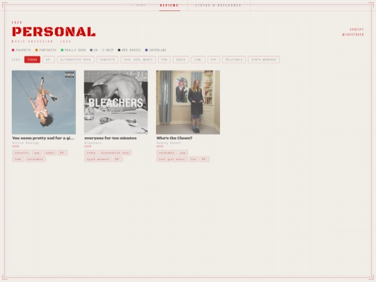 reviews screenshot