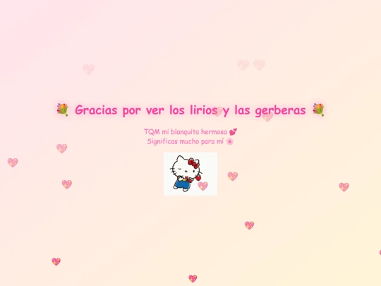 LIRIOS Y GERBERAS ACT/gracias screenshot