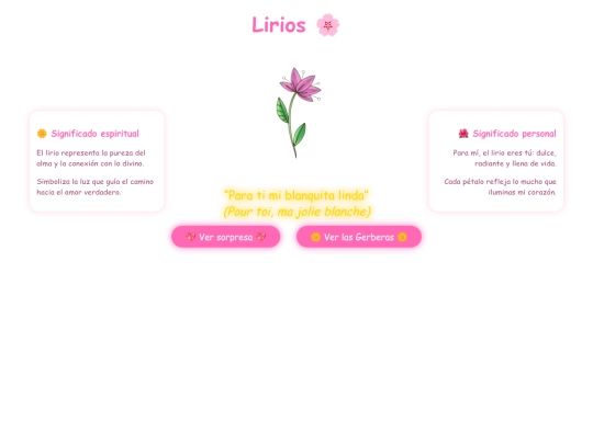 LIRIOS Y GERBERAS ACT/lirios screenshot