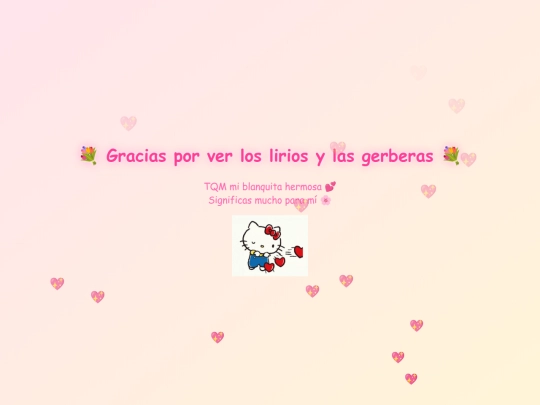 LIRIOS Y GERBERAS/gracias screenshot