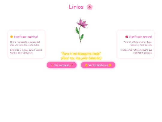 LIRIOS Y GERBERAS/lirios screenshot
