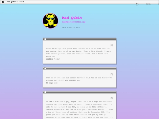 feed screenshot