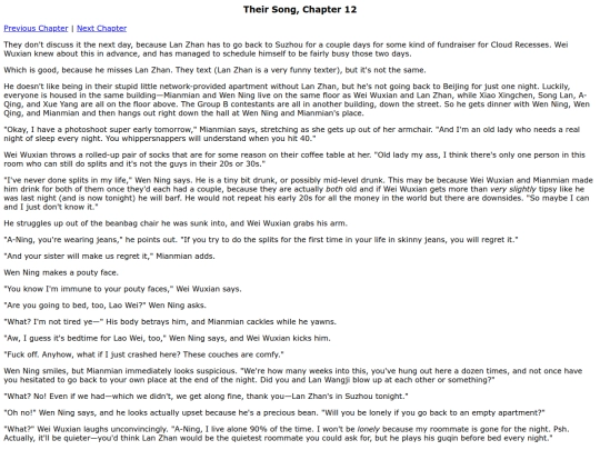 theirsong/chapter12 screenshot