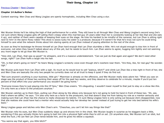 theirsong/chapter14 screenshot