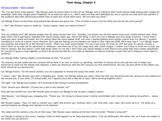 theirsong/chapter3 screenshot