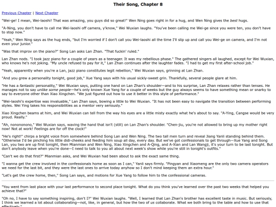 theirsong/chapter8 screenshot