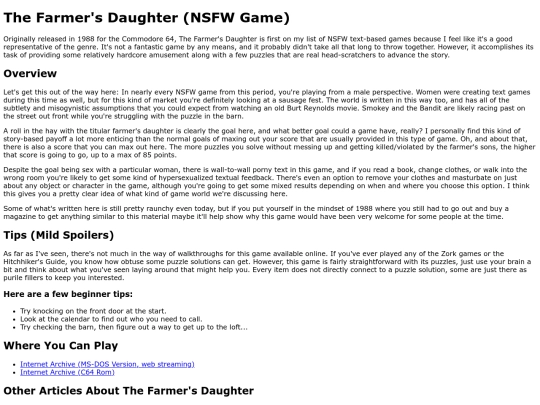 farmersdaughter screenshot