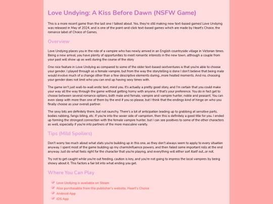 loveundying screenshot