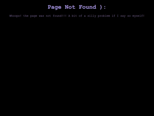 not_found screenshot