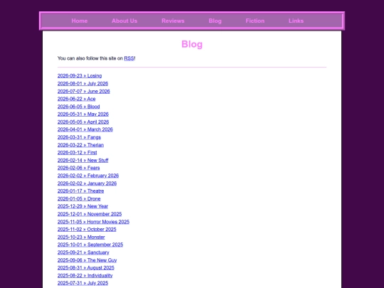 blog screenshot