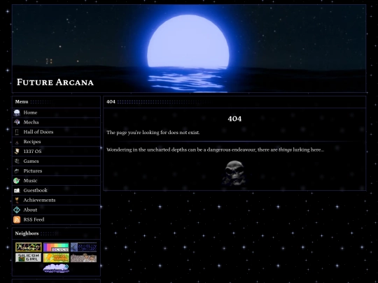 not_found screenshot