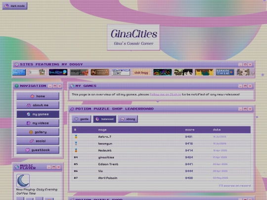 games screenshot