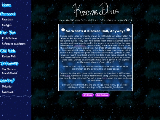 kiss/landing screenshot