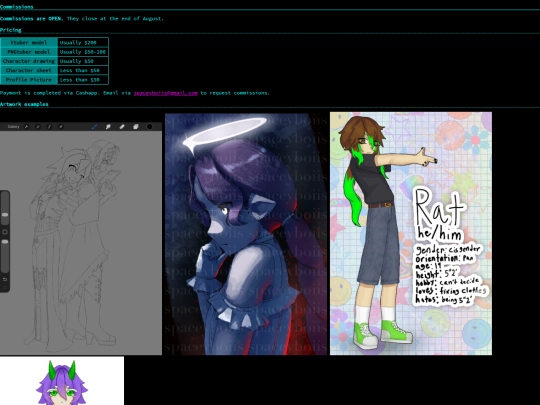 commissions screenshot