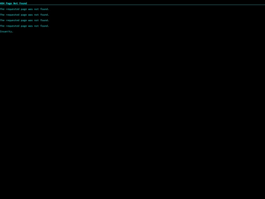 not_found screenshot
