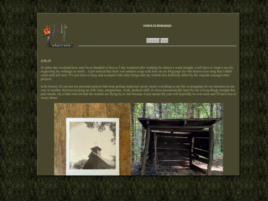 blog screenshot