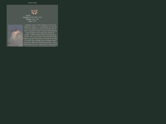 entries/23oct22 screenshot