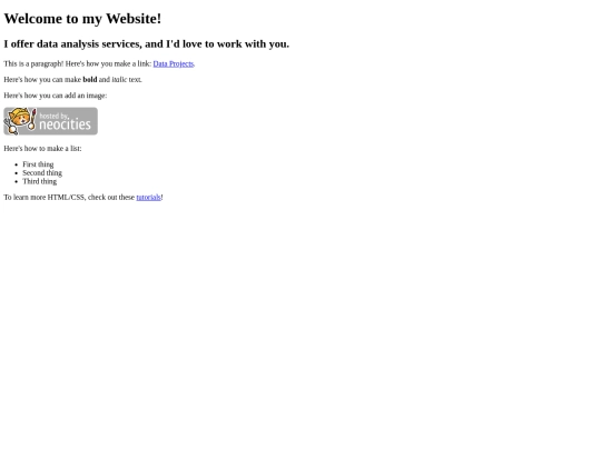 index screenshot