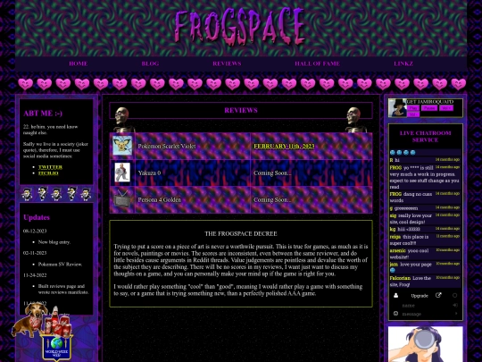 reviews screenshot