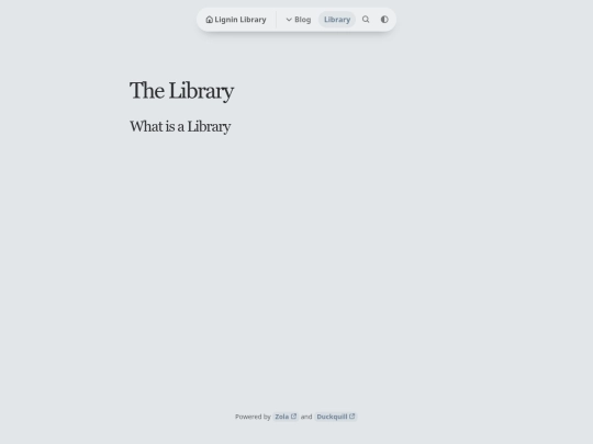 library screenshot