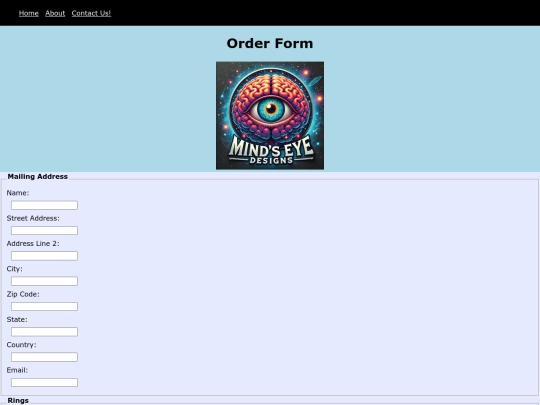 Order_Form screenshot