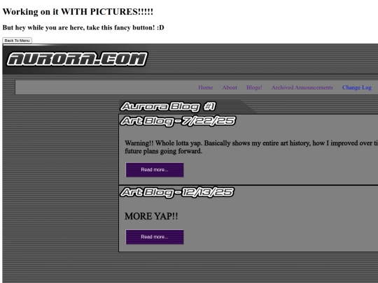 artblog screenshot
