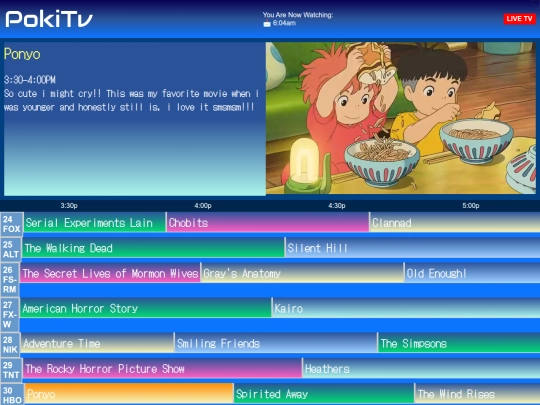 tvguide/tvguide-Ponyo screenshot