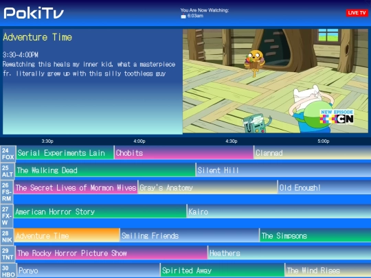 tvguide/tvguide-adventuretime screenshot