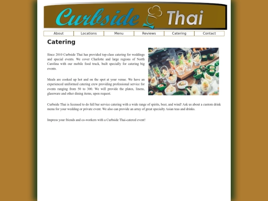 Curbside Thai/ctCatering screenshot