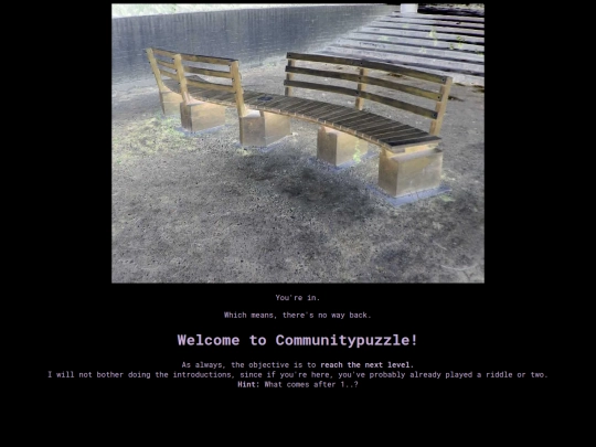 communitypuzzle/aether/level1 screenshot