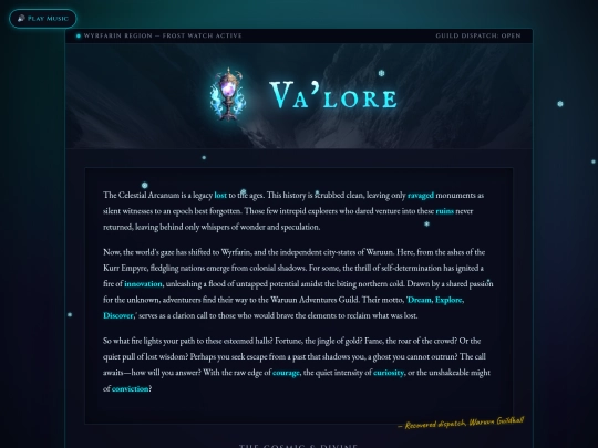valore screenshot