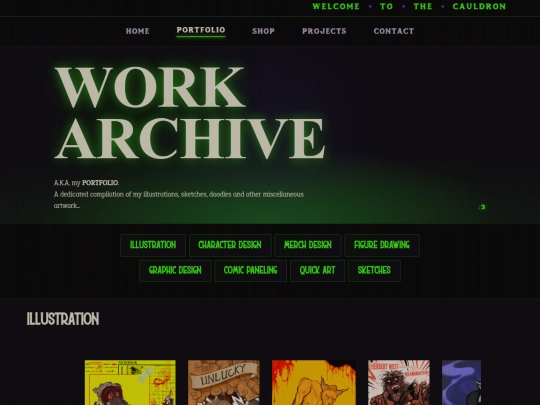 portfolio screenshot