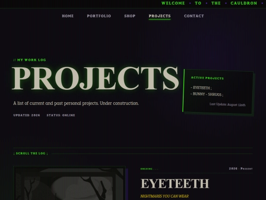 projects screenshot