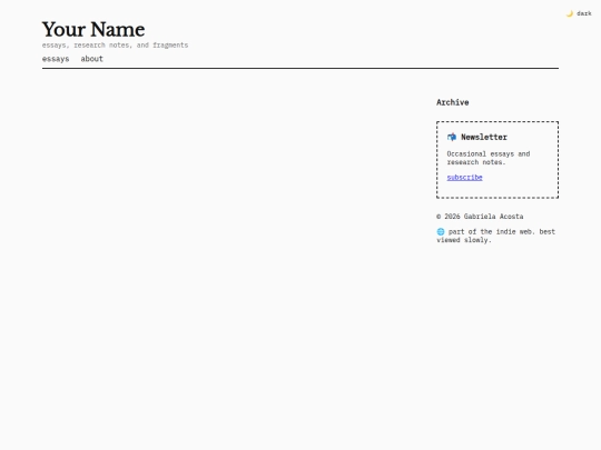 essays screenshot