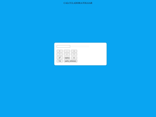 calculadora screenshot