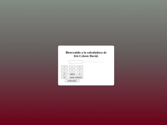 calculadora2 screenshot
