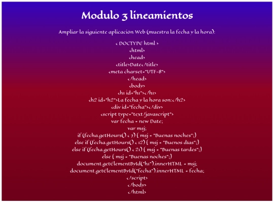 modulo3Ale screenshot
