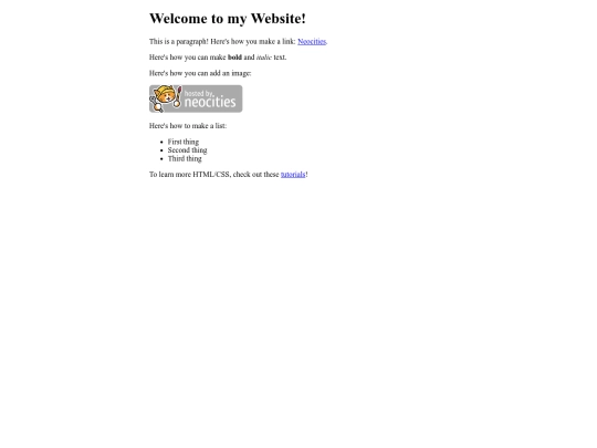 ochomepage screenshot