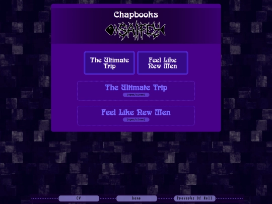 chapbooks screenshot