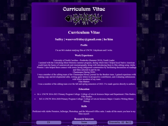 cv screenshot